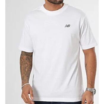textil Hombre Tops y Camisetas New Balance MT41509-WT Blanco