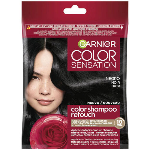 Belleza Mujer Coloración Garnier Color Sensation Champú 1.0-black 