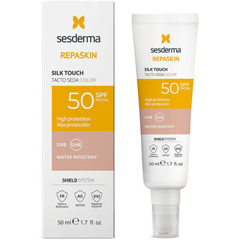 Belleza Protección solar Sesderma Repaskin Facial Tacto Seda Con Color Spf50 