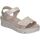 Zapatos Mujer Sandalias Amarpies ABZ26553 Plata