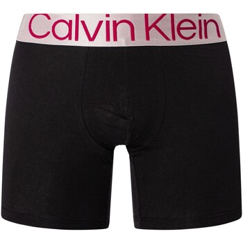 Calvin Klein Jeans Paquete De 3 Calzoncillos Bóxer De Acero Reconsidered Negro