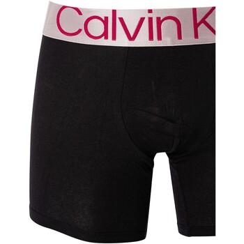 Calvin Klein Jeans Paquete De 3 Calzoncillos Bóxer De Acero Reconsidered Negro