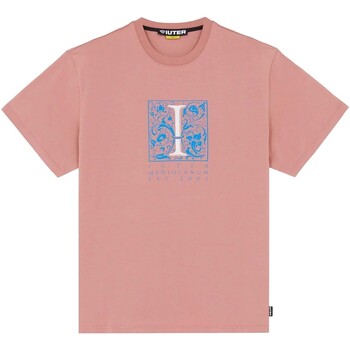 textil Hombre Camisetas manga corta Iuter Mediolanum Tee Rosa