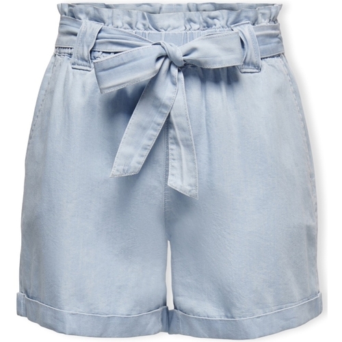 textil Mujer Shorts / Bermudas Only Noos Bea Smilla Shorts - Light Blue Denim Azul