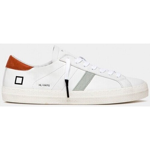 Zapatos Hombre Deportivas Moda Date D.A.T.E. Hill Low Vintage White Rust Multicolor