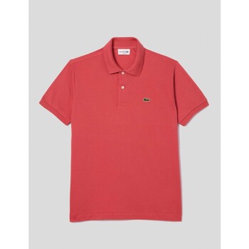 textil Hombre Camisetas manga corta Lacoste CAMISETA  CLASSIC FIT L.12.12  SIERRA RED Rojo