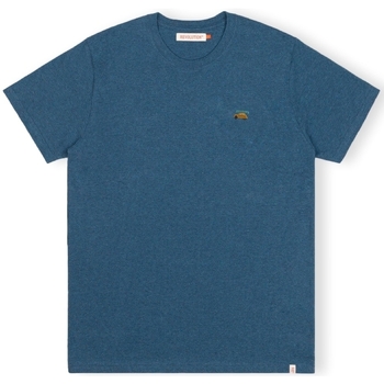 textil Hombre Tops y Camisetas Revolution T-Shirt Regular 1284 2CV - Dustblue Azul