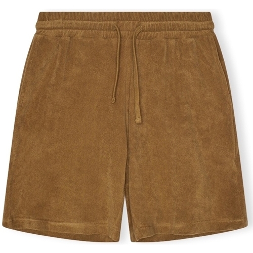 textil Hombre Shorts / Bermudas Revolution Terry Shorts 4039 - Dark Khaki Marrón