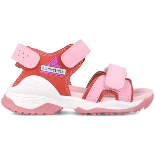 Zapatos Niños Sandalias Biomecanics Kids Sandals 242281-D - Rosa Rosa