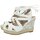 Zapatos Mujer Senderismo Mandarina Duck Cuñas de novia Blanco