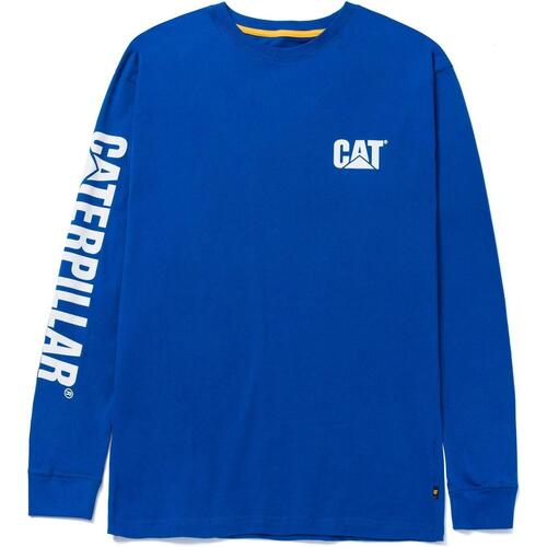 textil Hombre Camisetas manga larga Caterpillar FS10776 Azul