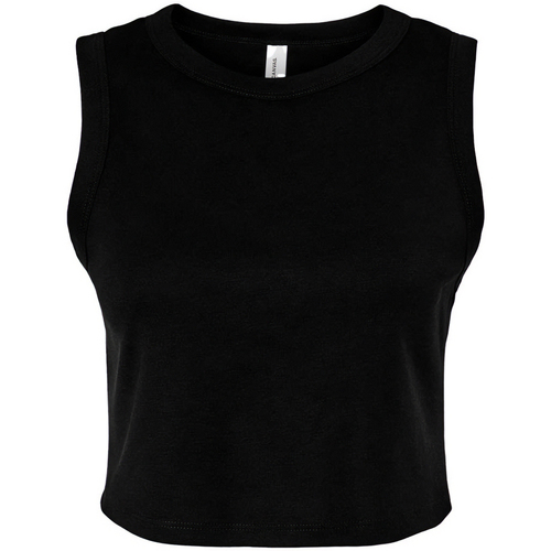 textil Mujer Camisetas sin mangas Bella + Canvas PC6931 Negro
