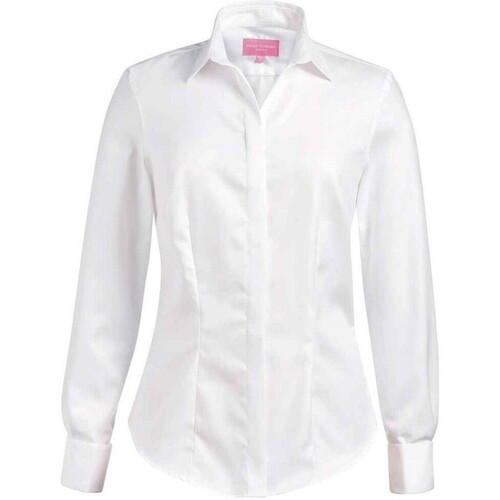 textil Mujer Camisas Brook Taverner BK101 Blanco