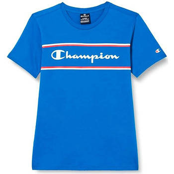 textil Niños Camisetas manga corta Champion DOLPHI T-Shirt Azul