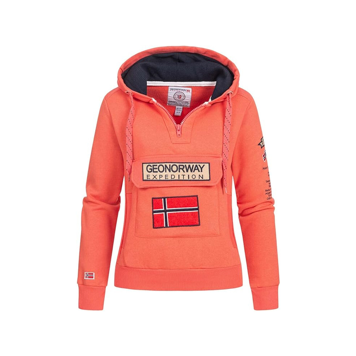 textil Mujer Sudaderas Geographical Norway  Rosa
