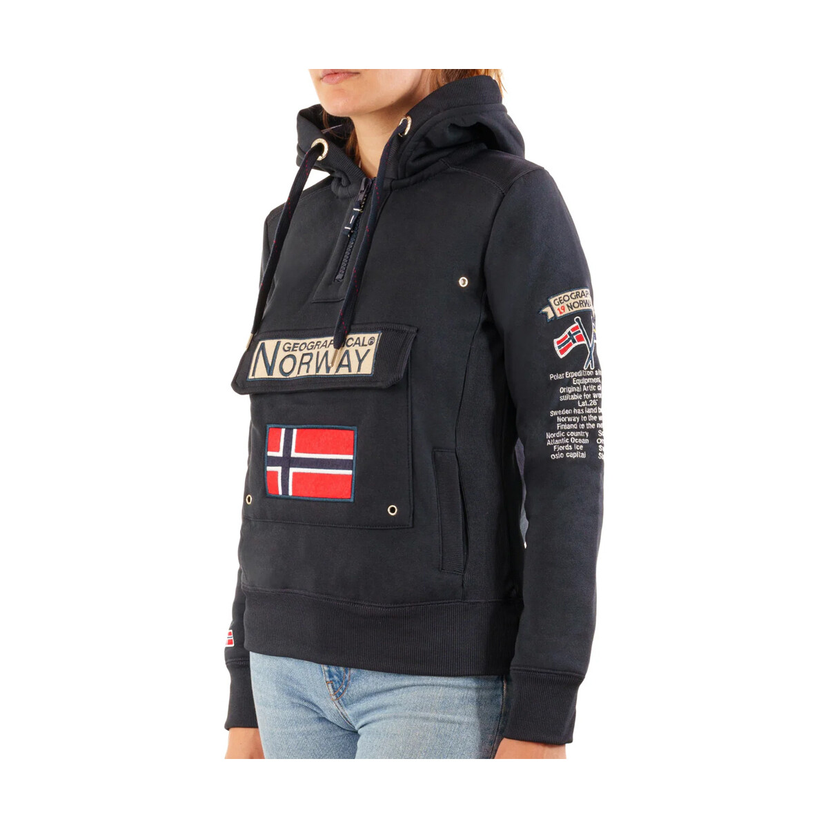 textil Mujer Sudaderas Geographical Norway  Azul