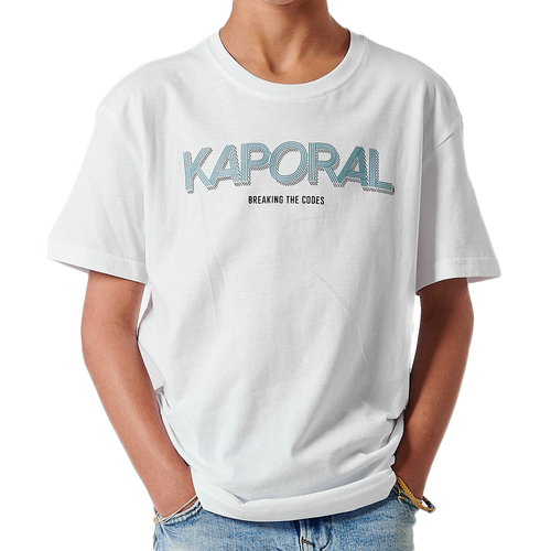 textil Niño Tops y Camisetas Kaporal  Blanco