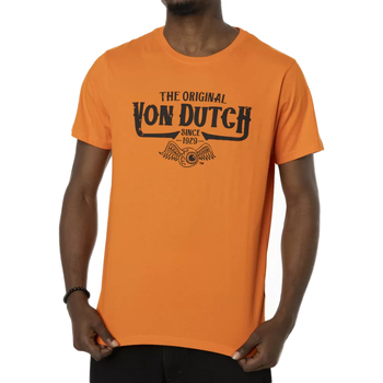 textil Hombre Tops y Camisetas Von Dutch  Naranja