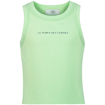 textil Niña Camisetas sin mangas Le Temps des Cerises  Verde