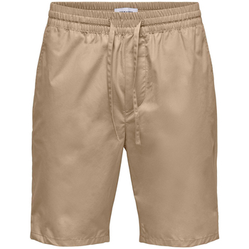textil Hombre Shorts / Bermudas Only & Sons   Beige