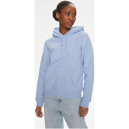 textil Sudaderas Tommy Jeans DW0DW17324 - Mujer Azul