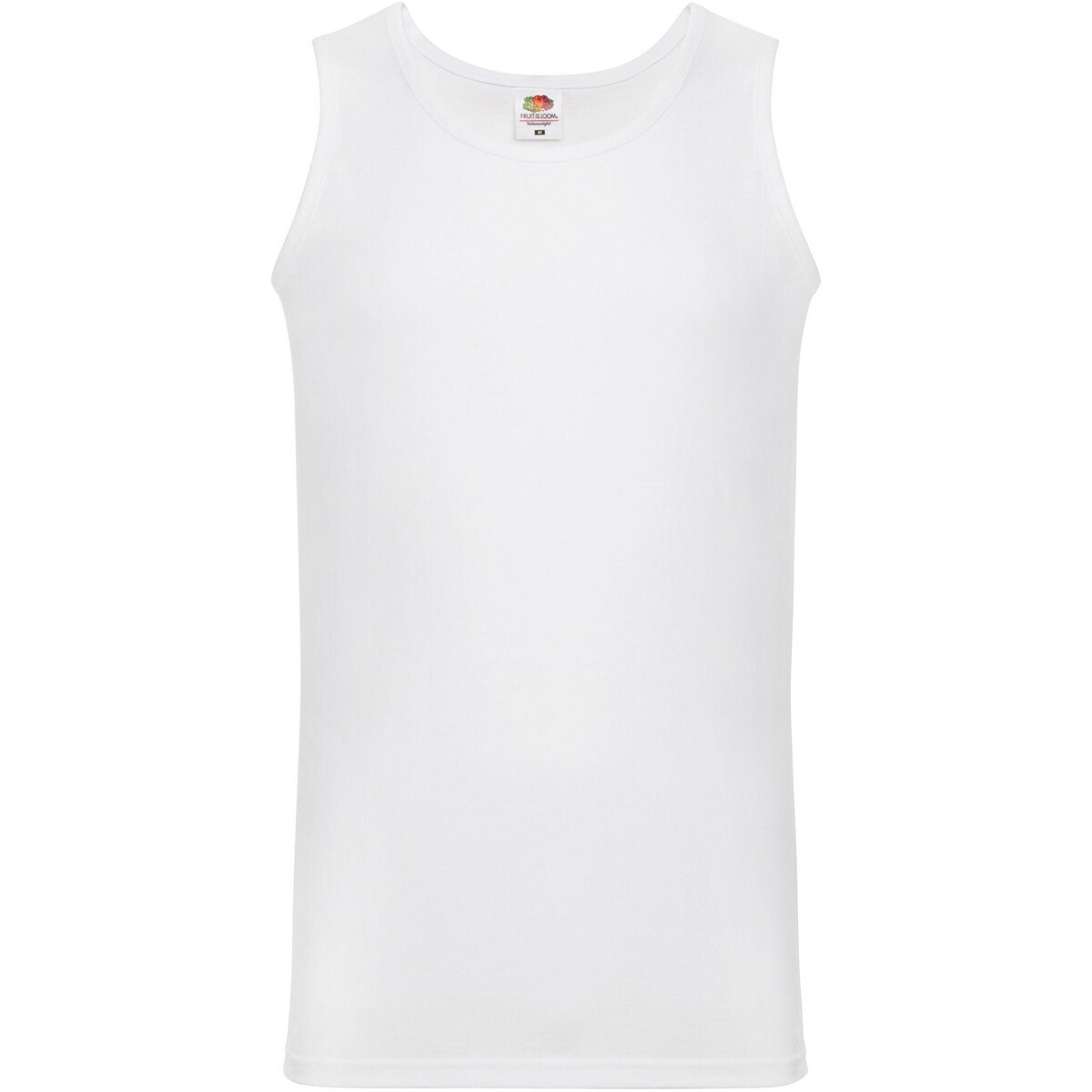 textil Hombre Camisetas sin mangas Fruit Of The Loom Valueweight Blanco