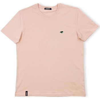 textil Hombre Tops y Camisetas Organic Monkey Ninja T-Shirt - Salmon Rosa
