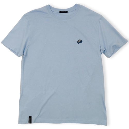 textil Hombre Tops y Camisetas Organic Monkey Survival Kit T-Shirt - Blue Macarron Azul