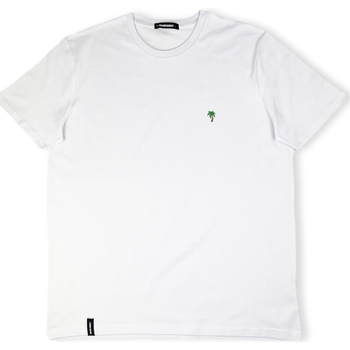 textil Hombre Tops y Camisetas Organic Monkey Palm Tree T-Shirt - White Blanco