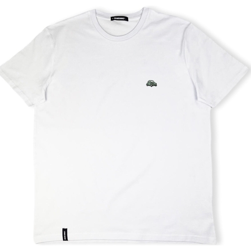 textil Hombre Tops y Camisetas Organic Monkey Summer Wheels T-Shirt - White Blanco