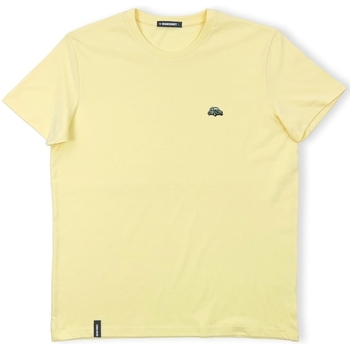 textil Hombre Tops y Camisetas Organic Monkey Summer Wheels T-Shirt - Yellow Mango Amarillo