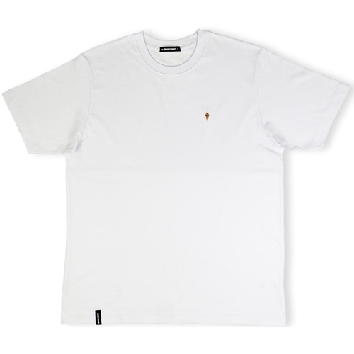 textil Hombre Tops y Camisetas Organic Monkey Ice Cream T-Shirt - White Blanco