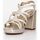 Zapatos Mujer Sandalias Dangela 24027014 Oro
