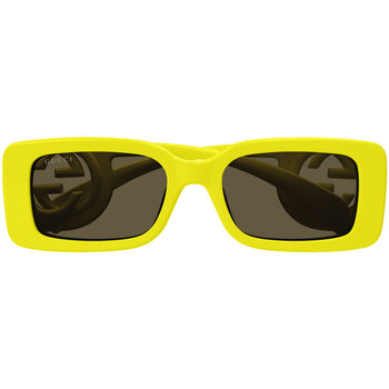 Relojes & Joyas Gafas de sol Gucci Occhiali da Sole  GG1325S 007 Amarillo