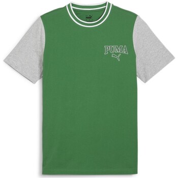 textil Hombre Camisetas manga corta Puma 678968 Verde
