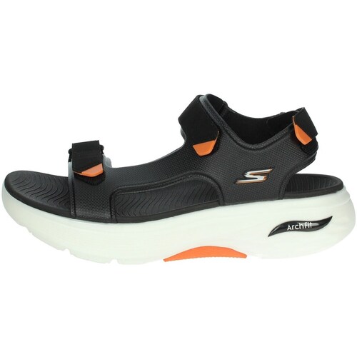 Zapatos Hombre Sandalias Skechers 229146 Negro