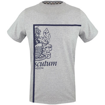 textil Hombre Tops y Camisetas Aquascutum - tsia127 Gris