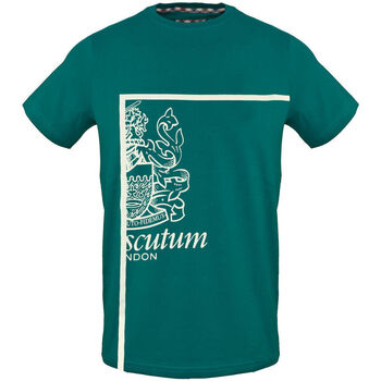 textil Hombre Tops y Camisetas Aquascutum tsia127 32 green Verde