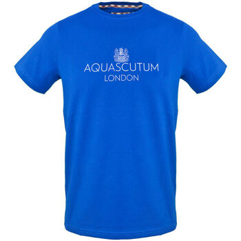 textil Hombre Tops y Camisetas Aquascutum - tsia126 Azul