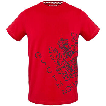 textil Hombre Tops y Camisetas Aquascutum - tsia115 Rojo
