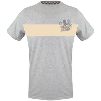 textil Hombre Tops y Camisetas Aquascutum tsia103 94 grey Gris