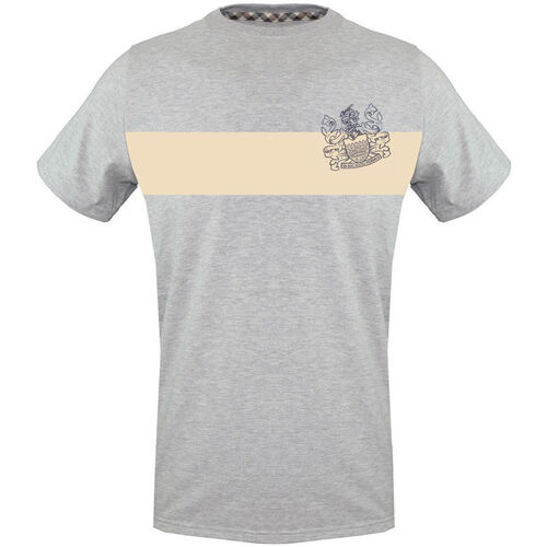 textil Hombre Tops y Camisetas Aquascutum tsia103 94 grey Gris