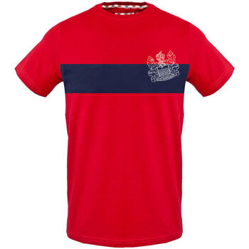 textil Hombre Tops y Camisetas Aquascutum - tsia103 Rojo
