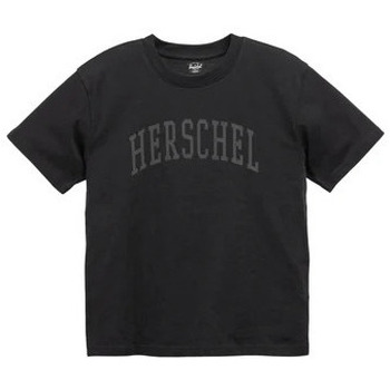 textil Camisetas manga corta Herschel Faculty Tee Women's Black/Black Beauty Negro