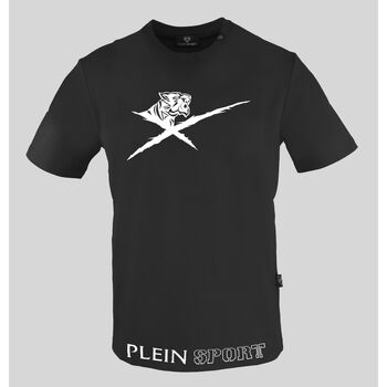 textil Hombre Camisetas manga corta Philipp Plein Sport - tips413 Negro