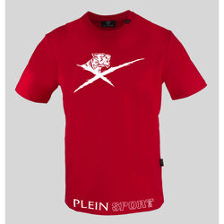 textil Hombre Camisetas manga corta Philipp Plein Sport - tips413 Rojo