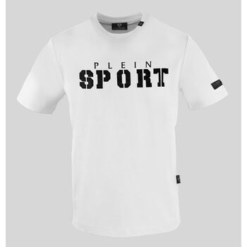 textil Hombre Camisetas manga corta Philipp Plein Sport tips40001 white Blanco