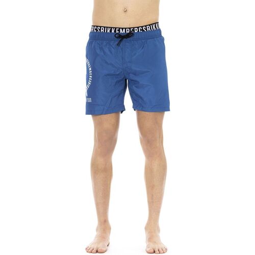 textil Hombre Shorts / Bermudas Bikkembergs - bkk1mbm07 Azul