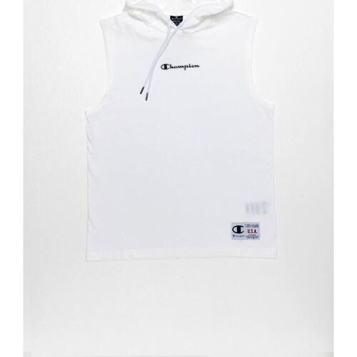 textil Hombre Camisetas sin mangas Champion - 218772 Blanco