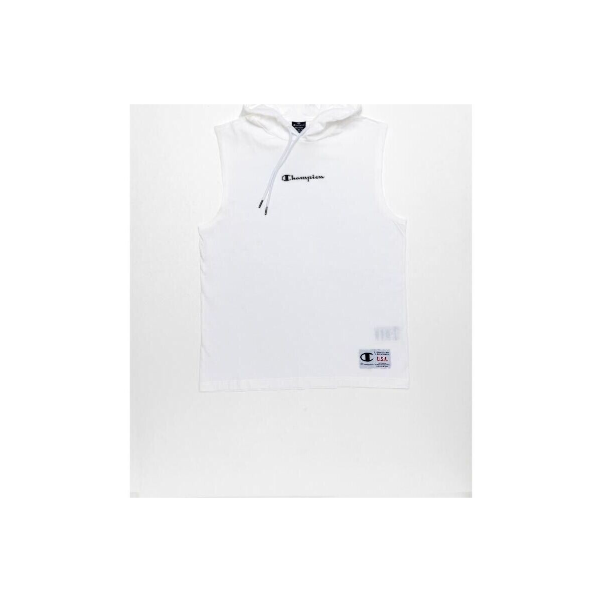 textil Hombre Camisetas manga larga Champion - 218772 Blanco